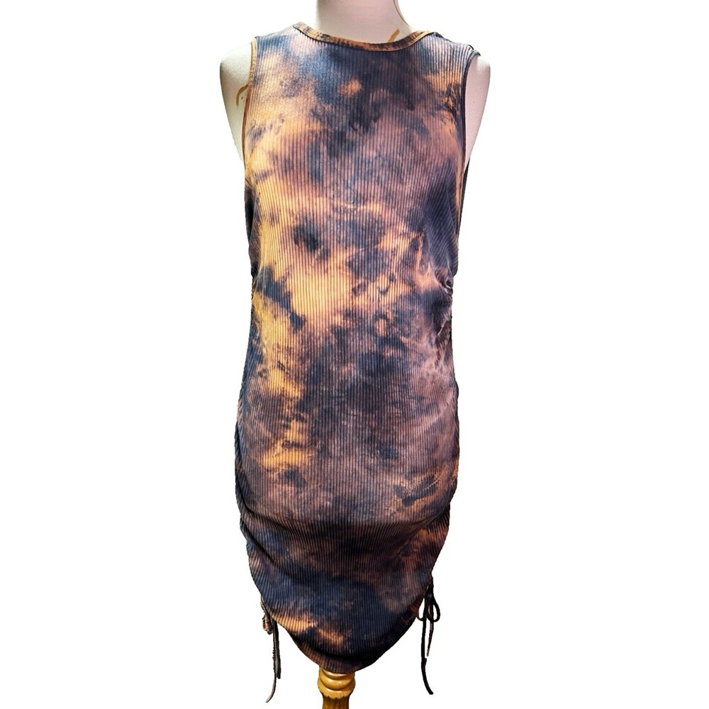 Boutique Dress Size XXL  Women's Modern Sleeveless Tie Dye Boho Chic